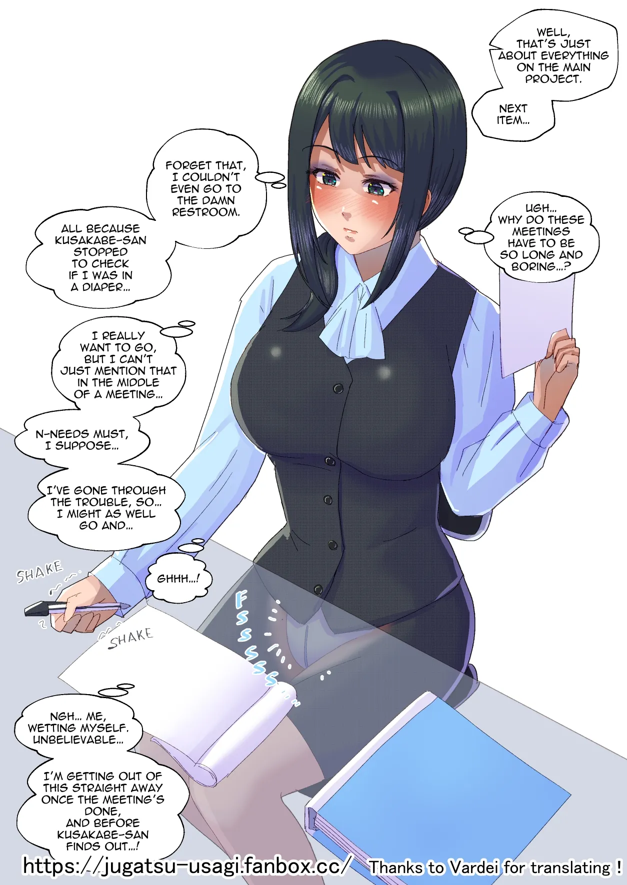 Kouhai no Iinari Baby | At Kouhai's Behest page 9 original parody - full color big breasts hentai manga - read online free