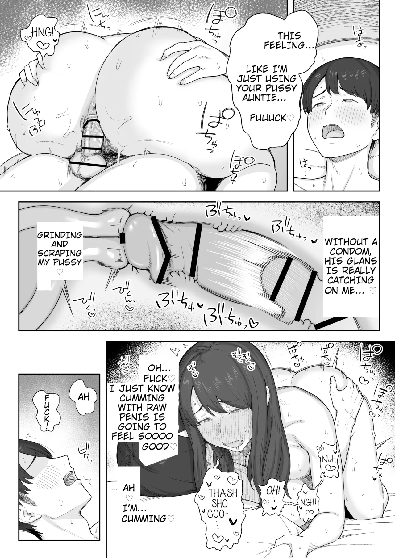 Yuuhan no Ato wa Oba-chan to | Spending Time With My Aunt After Dinner page 26 original parody - sole female sole male hentai manga - read online free