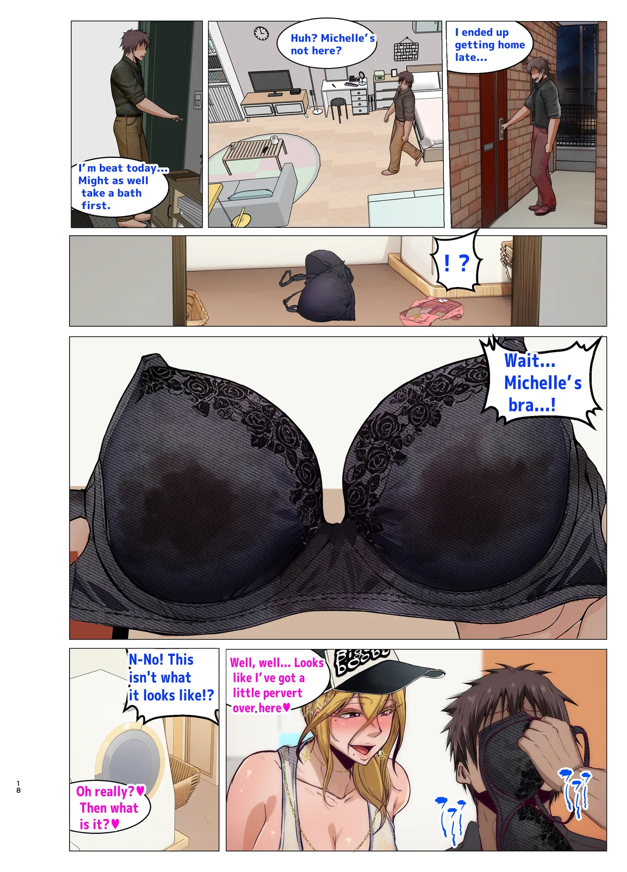 Michelle to Icha Love page 20 original parody - handjob kissing hentai manga - read online free
