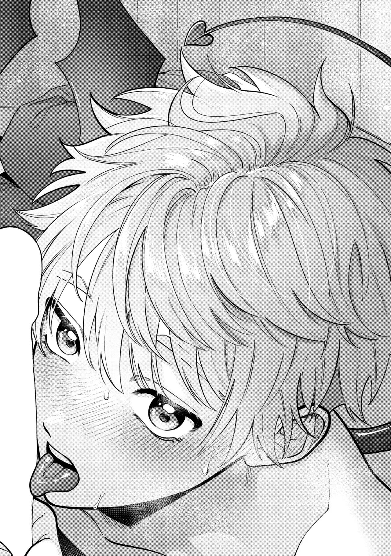 Sakyubasu 2 nin to junai SEX | 与2个魅魔的纯爱sex page 18 featuring mima - sweating kissing hentai manga - read online free