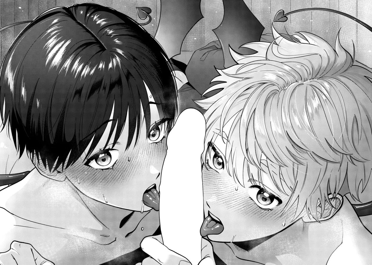 Sakyubasu 2 nin to junai SEX | 与2个魅魔的纯爱sex page 20 featuring mima - sweating kissing hentai manga - read online free