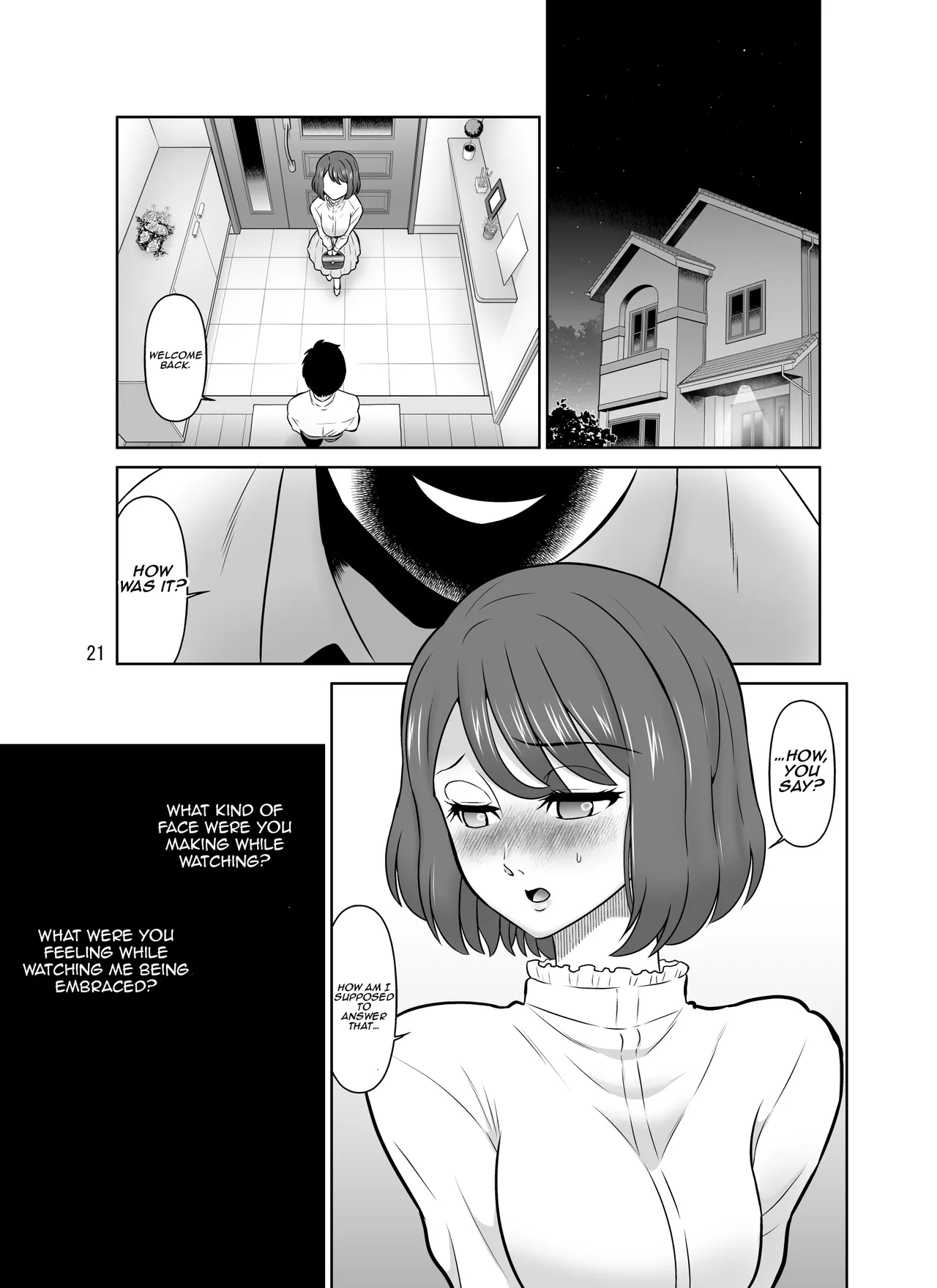 Shirobaranokimi | The White Rose of You page 21 original parody - gag mmf threesome hentai manga - read online free