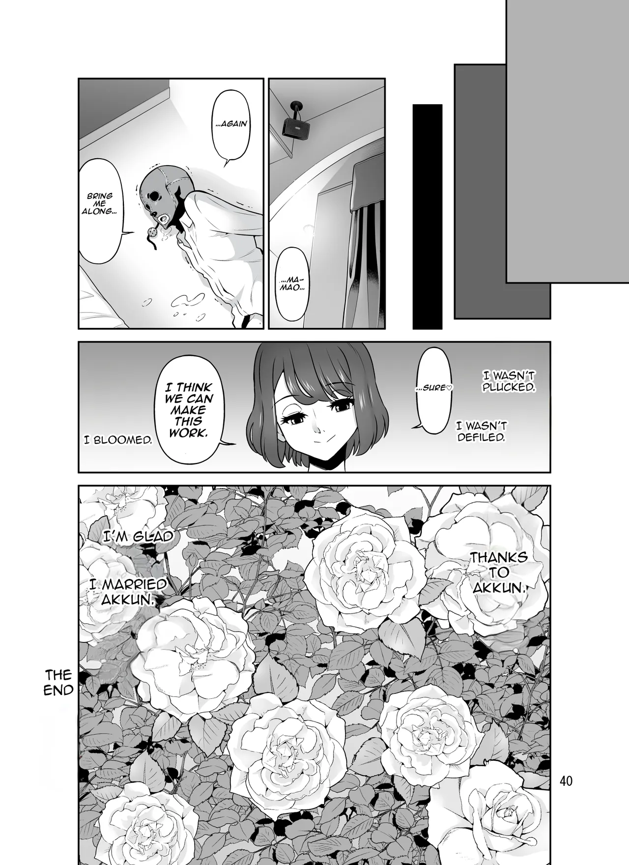 Shirobaranokimi | The White Rose of You page 40 original parody - sole female mosaic censorship hentai manga - read online free