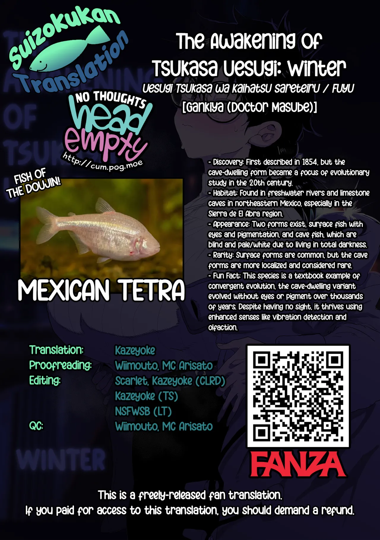 Uesugi Tsukasa wa Kaihatsu sareteiru / Fuyu | The Awakening of Tsukasa Uesugi: Winter page 50 original parody - sole female sole male hentai manga - read online free