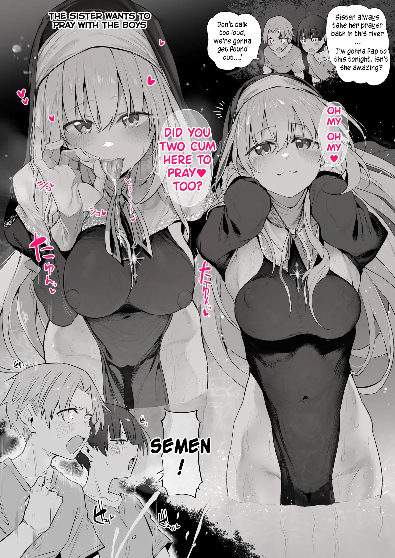 [Marked-two (Suga Hideo)] Lust Travelers -Inran Sister Hen- | Lust Travelers -Ep. Lewd Sister- [English] [Digital] page 59 original parody - leg lock big breasts hentai manga - read online free