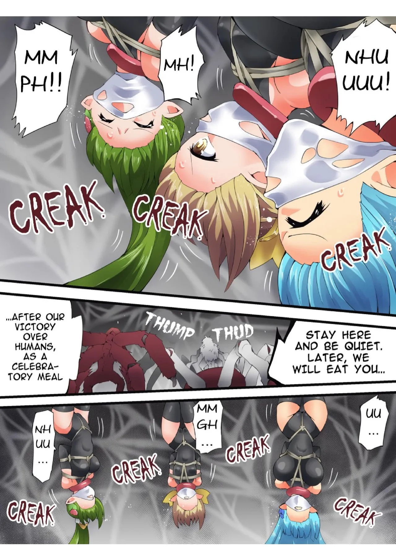 Yousei Kishi Fairy Bloom Ch. 8 page 32 original parody - gag bondage hentai manga - read online free