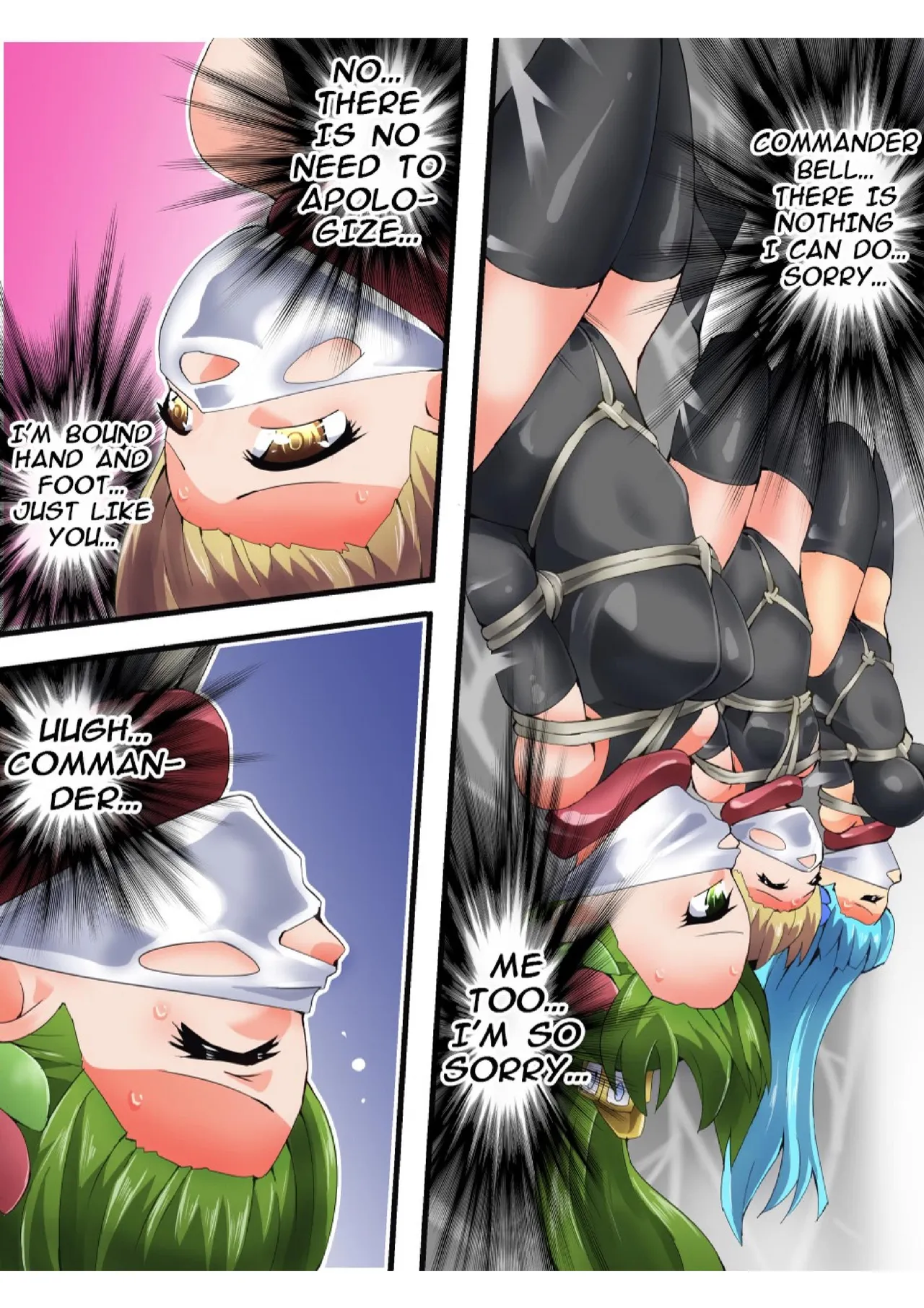 Yousei Kishi Fairy Bloom Ch. 8 page 33 original parody - rough translation bondage hentai manga - read online free