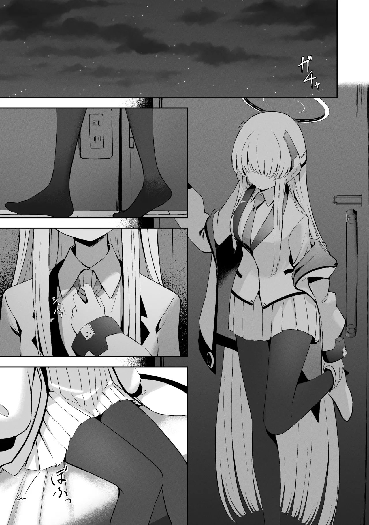 Sorairo Encore page 119 featuring mari iochi blue archive parody - kemonomimi very long hair hentai manga - read online free