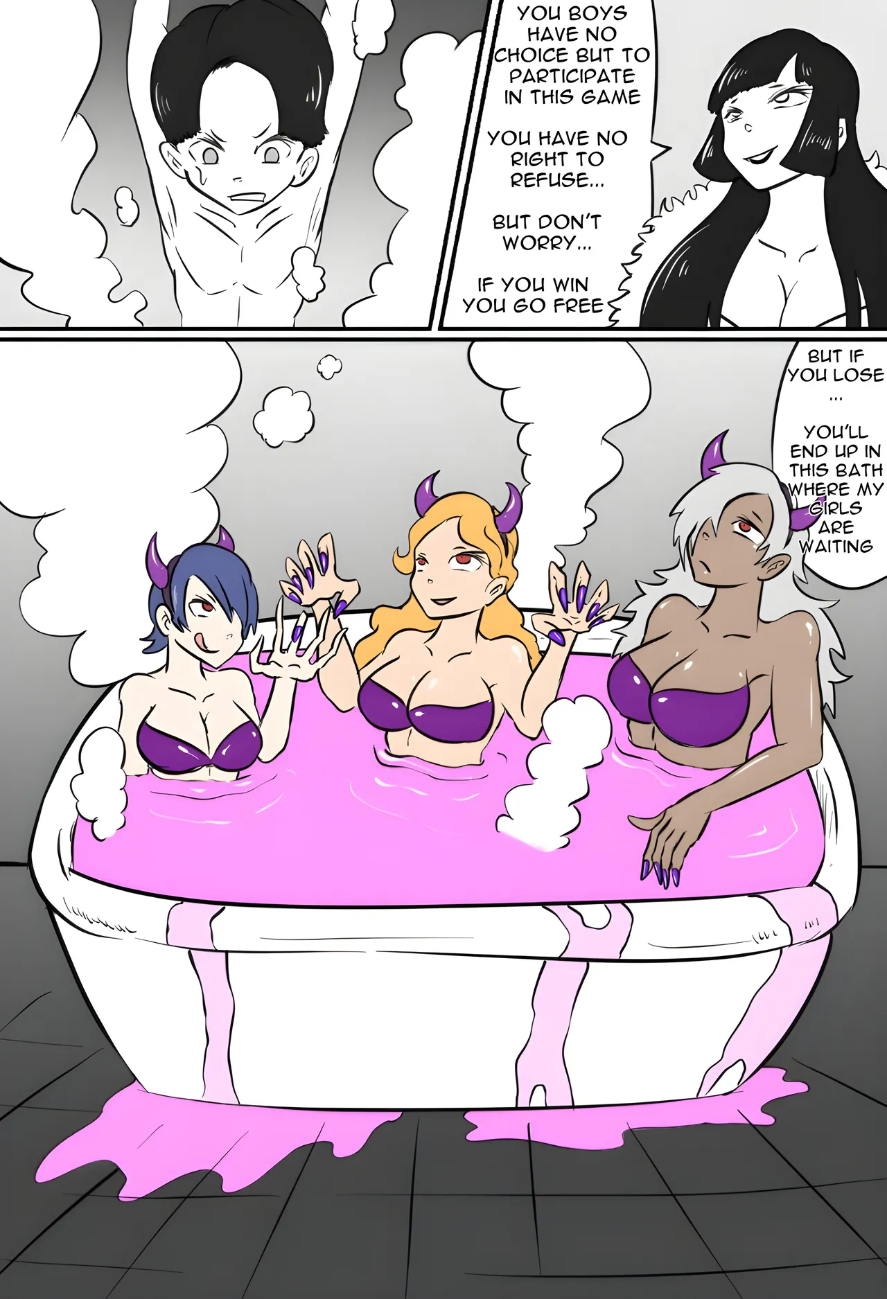 Tickling Dark Casino page 12 original parody - full color group hentai manga - read online free