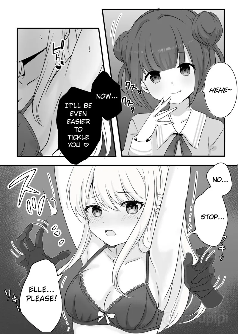 A Story About Elle, Who Has Been Possessed by an Evil Spirit and Torments Lily page 10 original parody - yuri females only hentai manga - read online free