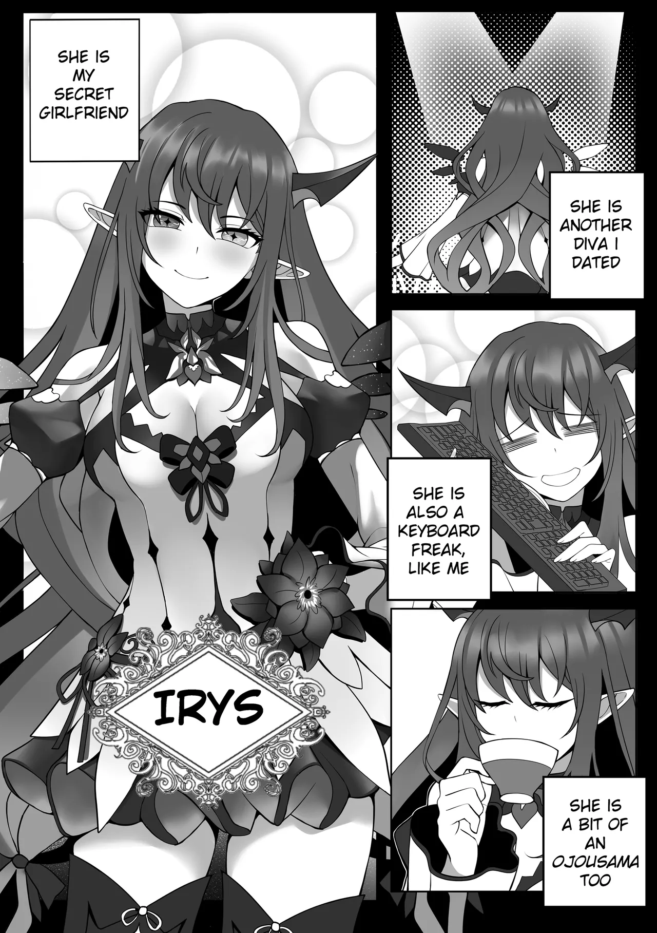 Midnight Lilies page 15 featuring moona hoshinova hololive parody - squirting big breasts hentai manga - read online free