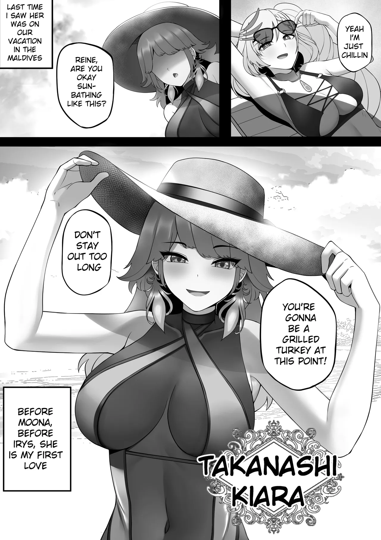 Midnight Lilies page 24 featuring pavolia reine hololive parody - yuri females only hentai manga - read online free