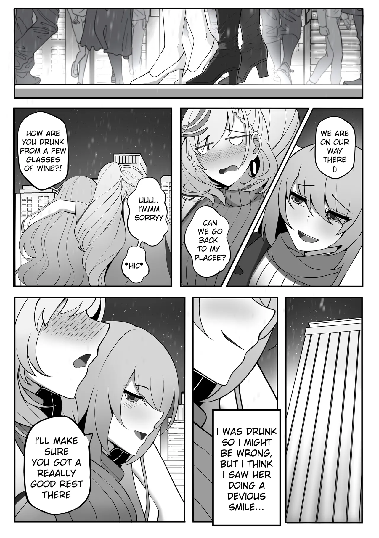 Midnight Lilies page 32 featuring pavolia reine hololive parody - yuri females only hentai manga - read online free