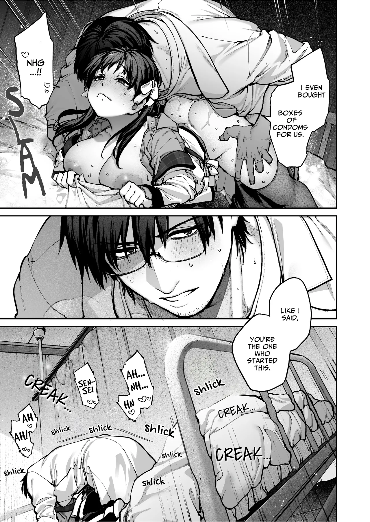 [Koutetsu Shabon Dama (Tamabon)] Kanojo wa Iranai Hattori Sensei! ~Koi wa Mendou Nante Itte Honto wa Ai ga Omo Sugiru~ | Mr. Hattori Doesn't Need A Girlfriend! ~he said love was a hassle, but his love is just too heavy~ [English] page 28 original parody - squirting virginity hentai manga - read online free
