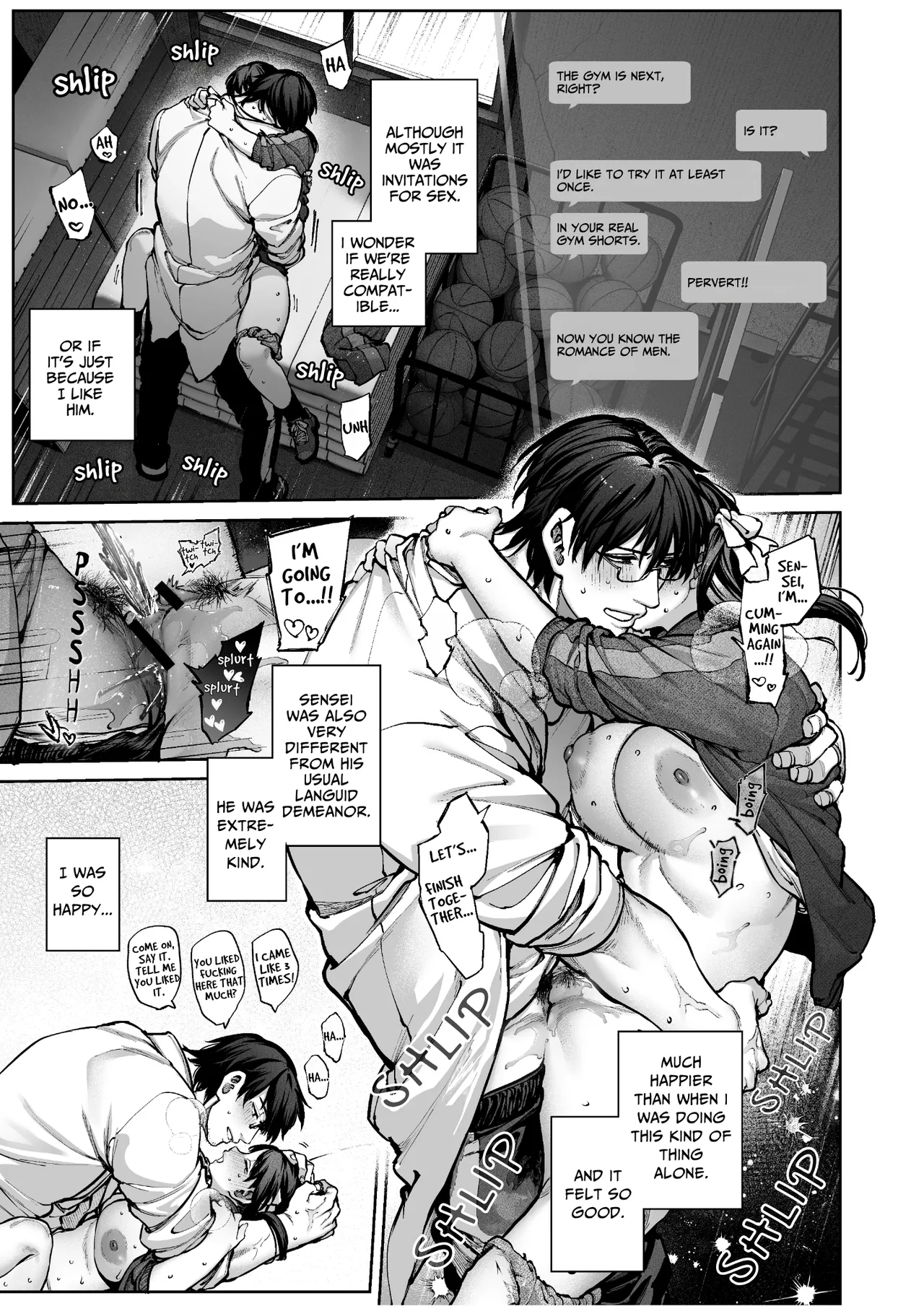 [Koutetsu Shabon Dama (Tamabon)] Kanojo wa Iranai Hattori Sensei! ~Koi wa Mendou Nante Itte Honto wa Ai ga Omo Sugiru~ | Mr. Hattori Doesn't Need A Girlfriend! ~he said love was a hassle, but his love is just too heavy~ [English] page 30 original parody - sole female sole male hentai manga - read online free