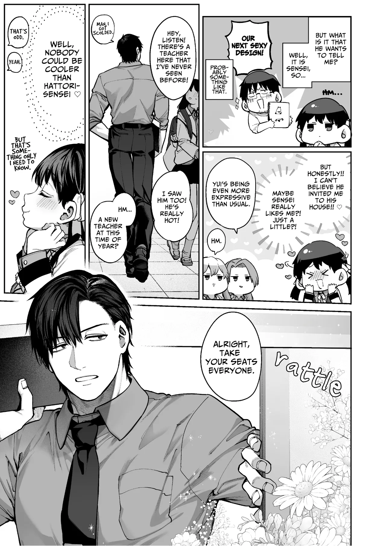 [Koutetsu Shabon Dama (Tamabon)] Kanojo wa Iranai Hattori Sensei! ~Koi wa Mendou Nante Itte Honto wa Ai ga Omo Sugiru~ | Mr. Hattori Doesn't Need A Girlfriend! ~he said love was a hassle, but his love is just too heavy~ [English] page 52 original parody - sole female sole male hentai manga - read online free