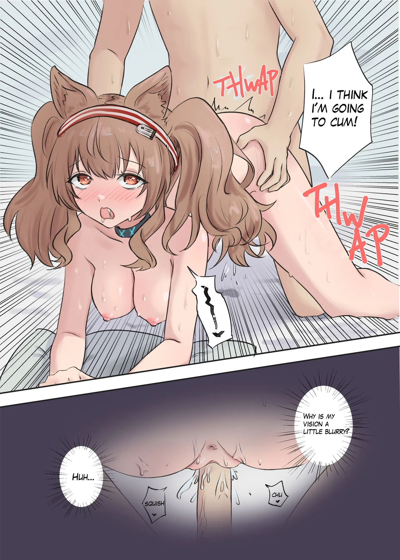 Angelina's body swap accident page 15 featuring angelina ajimu arknights parody - sole female sole male hentai manga - read online free