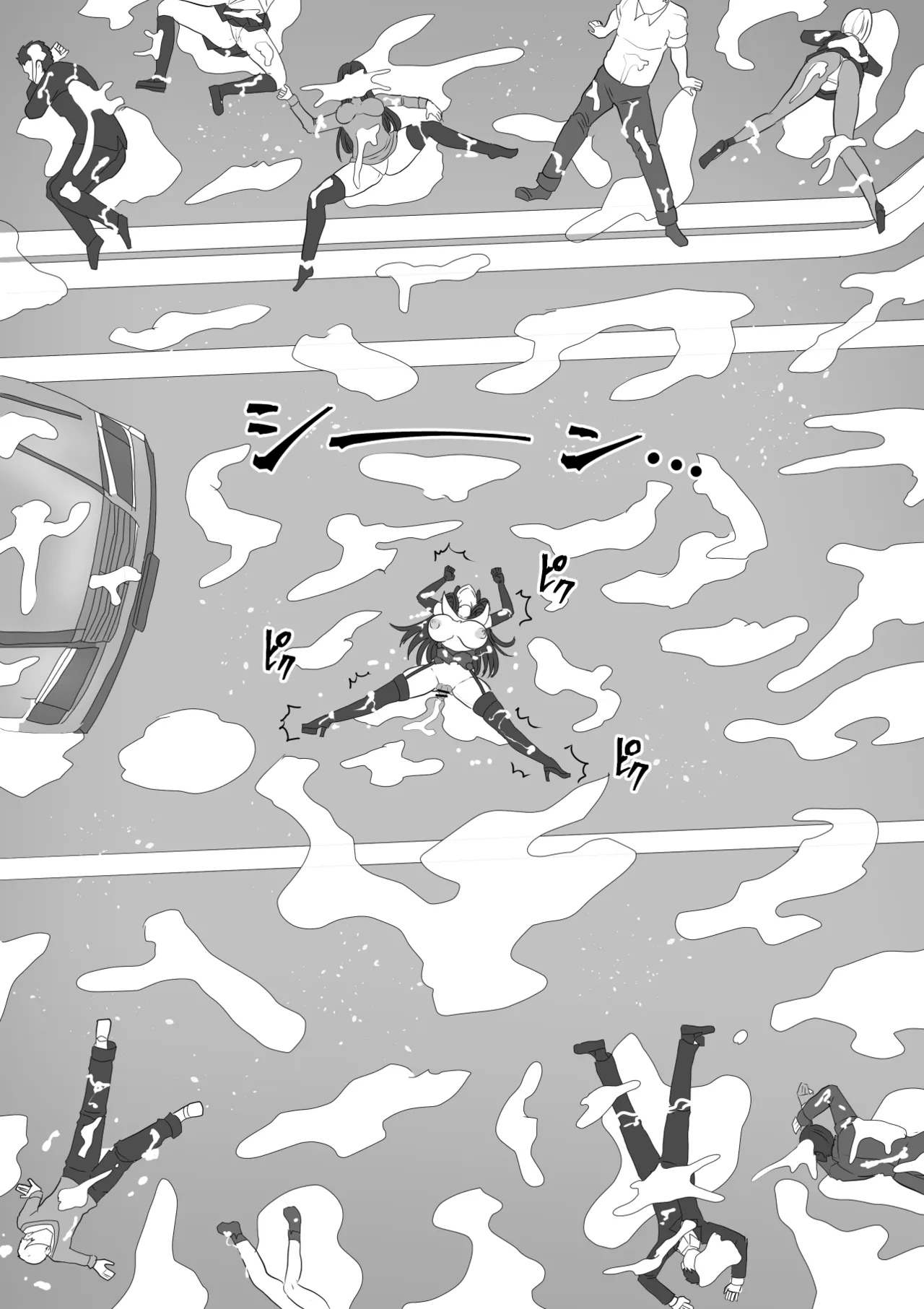 Futanari Shasei Kanri!Sousyuuhen page 107 original parody - gloves thigh high boots hentai manga - read online free