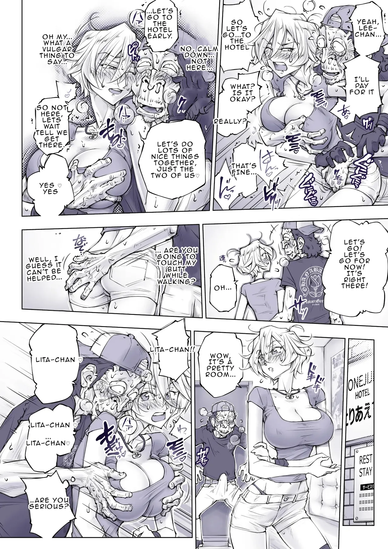 Lita page 32 original parody - rough translation hentai manga - read online free