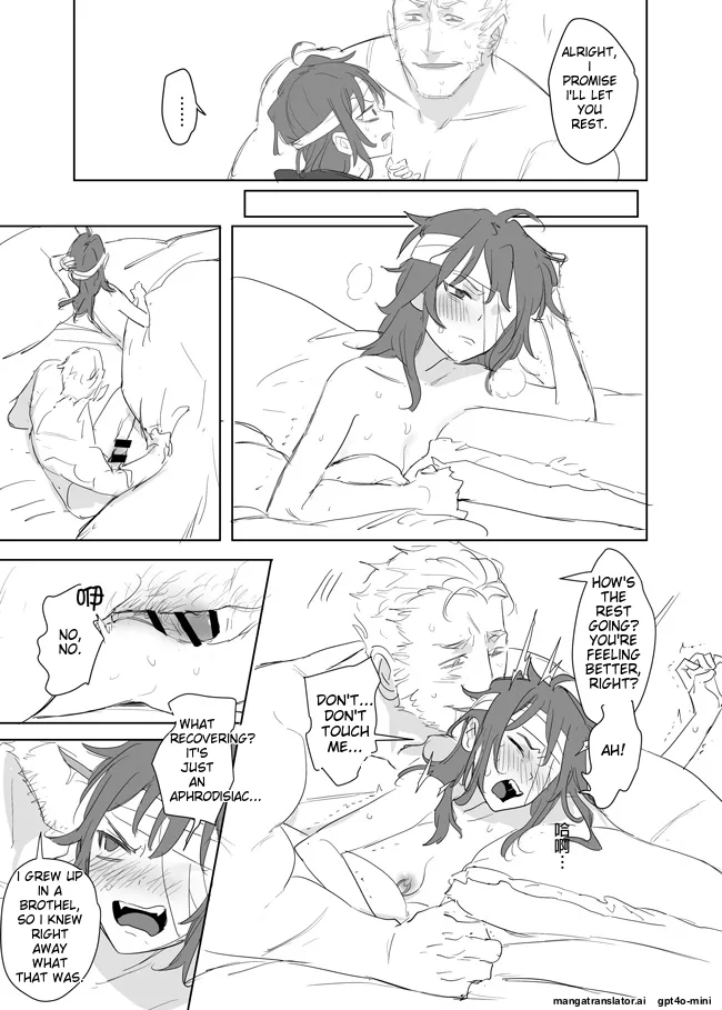 Princess Is Not a Magician Chapter 13.5 page 58 original parody - rough translation scar hentai manga - read online free