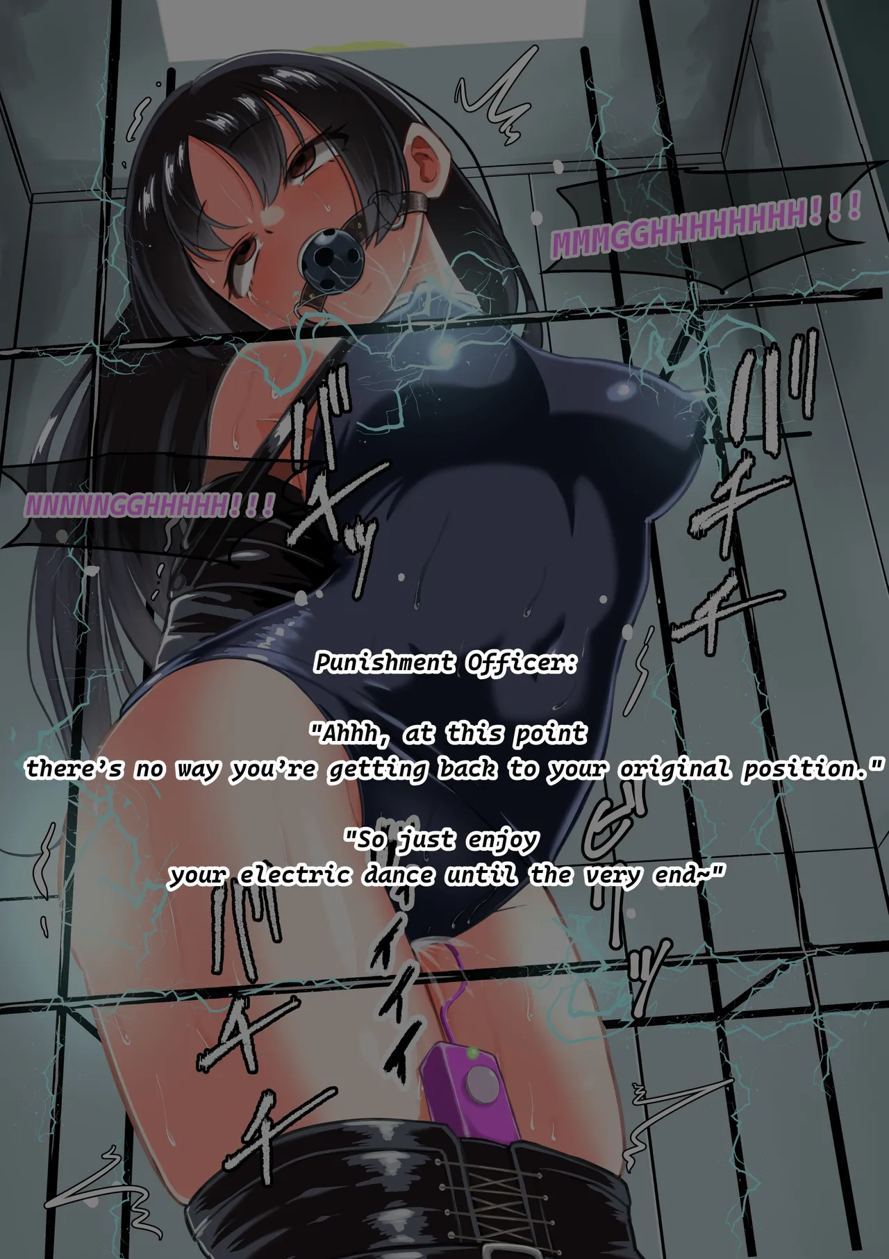 Electro-Confinement Cell page 38 original parody - thigh high boots collar hentai manga - read online free