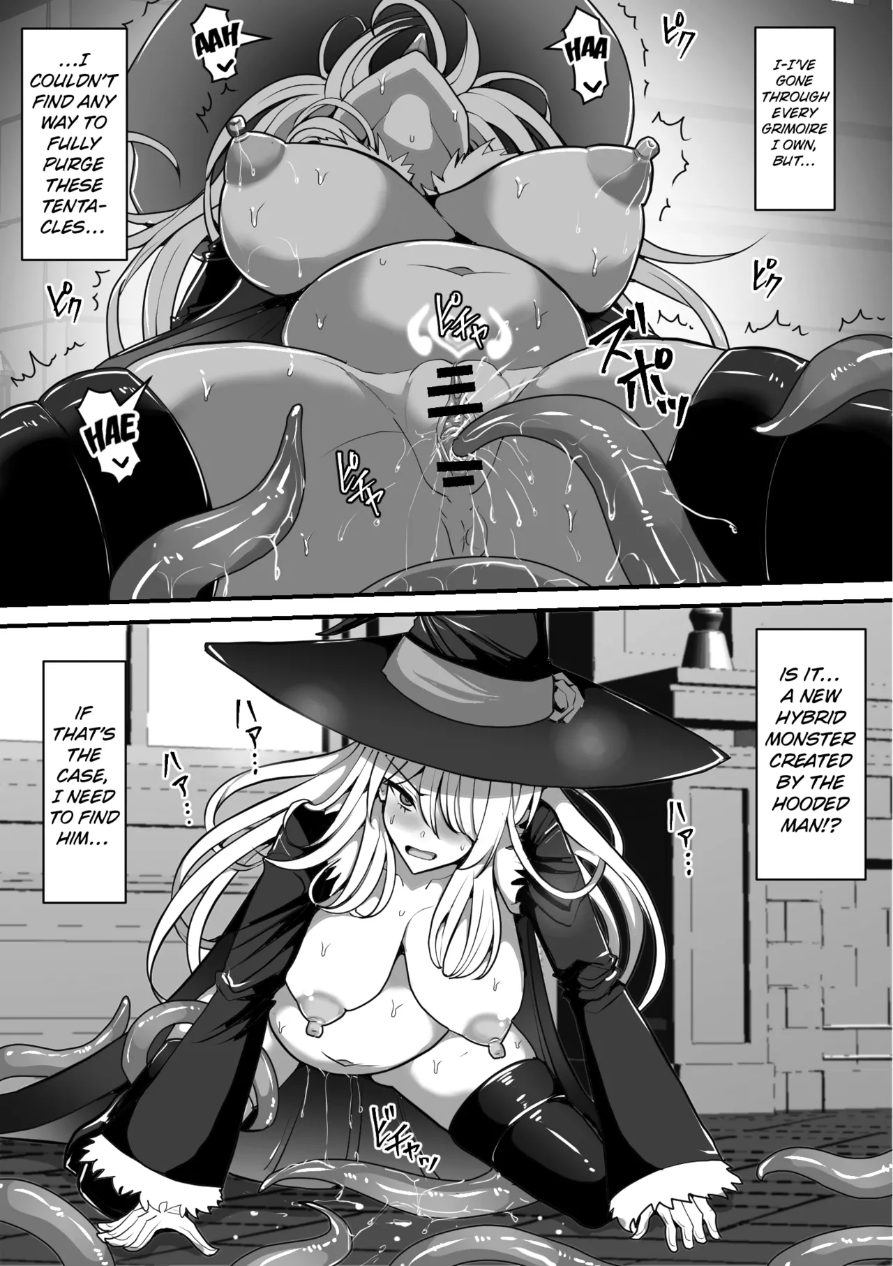 Majo ga Shokushu ni Kisei sa re Shokushu o Shussan shi Makuru Hanashi page 33 original parody - squirting big breasts hentai manga - read online free