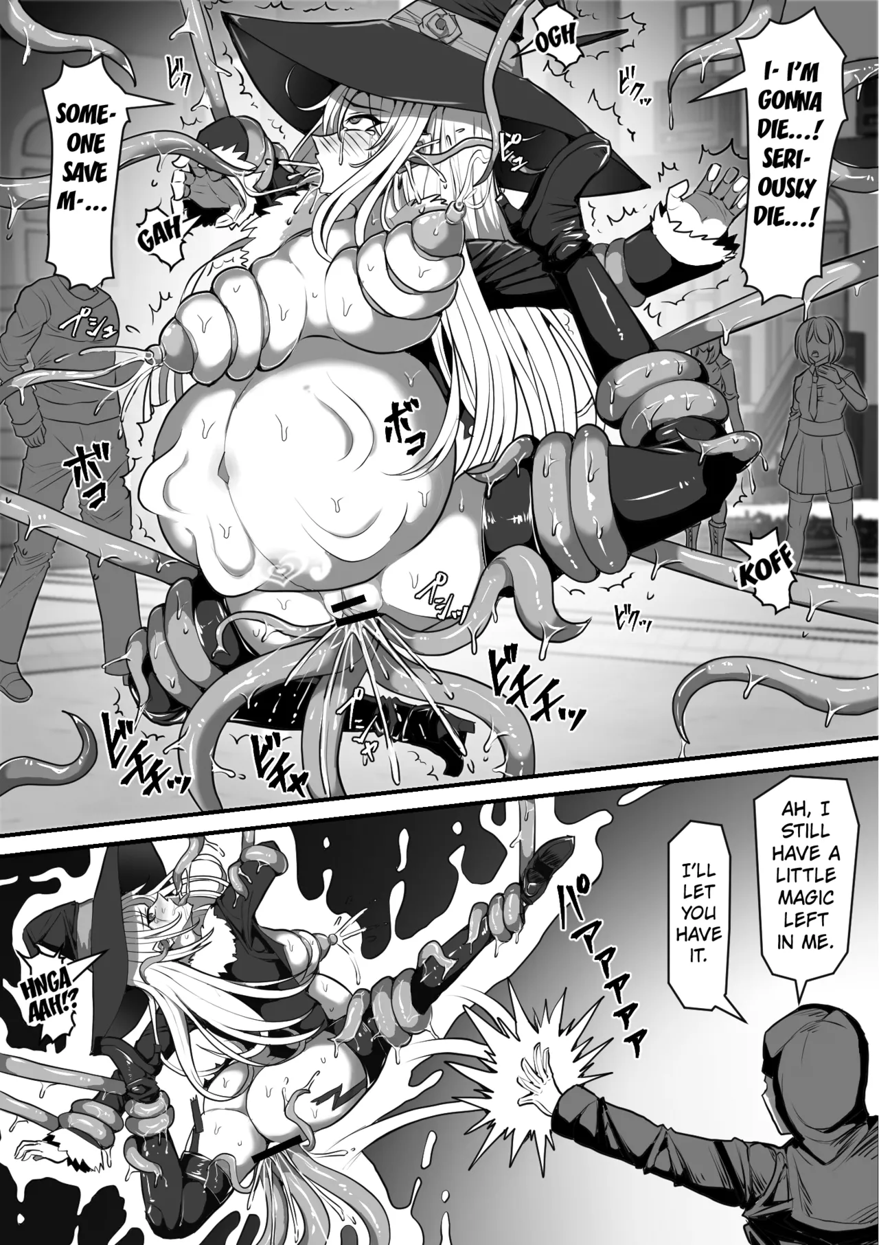Majo ga Shokushu ni Kisei sa re Shokushu o Shussan shi Makuru Hanashi page 59 original parody - sole female stockings hentai manga - read online free