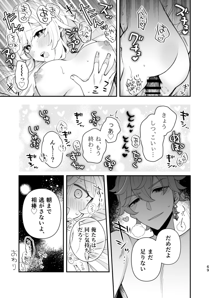 Empathy page 68 featuring lumine genshin impact parody - sole female sole male hentai manga - read online free