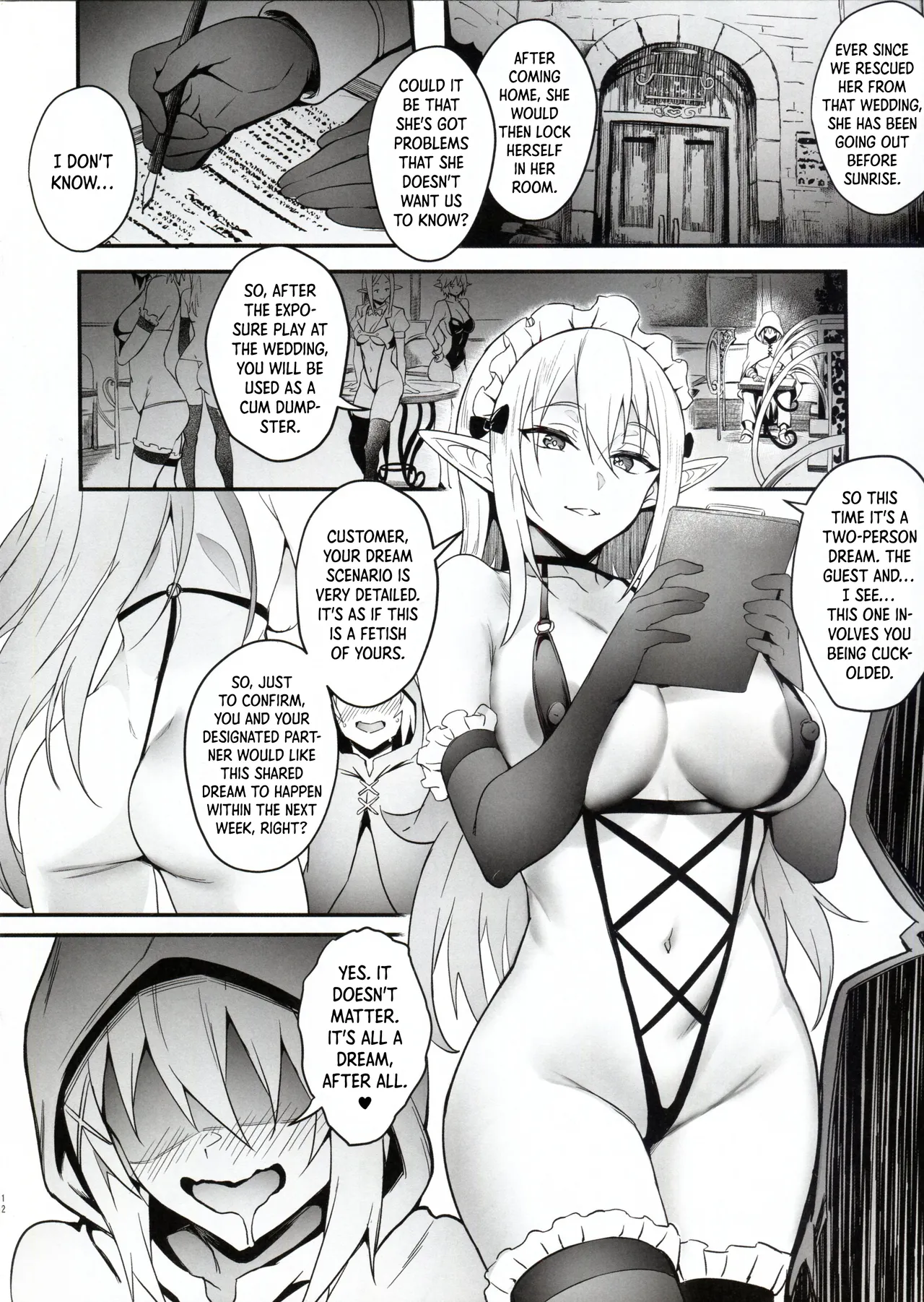 Puyo Channel Vol.05 page 12 featuring darkness kono subarashii sekai ni syukufuku o parody - sole female big breasts hentai manga - read online free