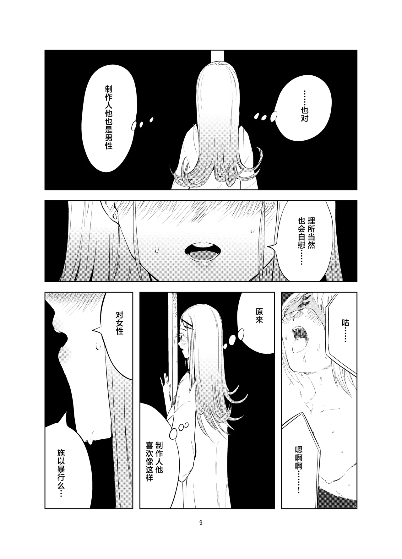 Shinosawa Hiro Shiikuron | 筱泽广饲育论 page 9 featuring hiro shinosawa the idolmaster parody - sole female sole male hentai manga - read online free