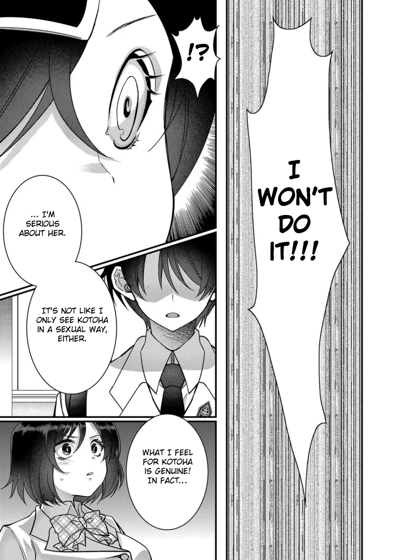 Eroge Sekai ni Tensei Shita ore ga, Oshi e no ai de Netorare Hiroin o Shiawaseni Suru. ch.1-12 page 117 - kissing big breasts hentai manga - read online free