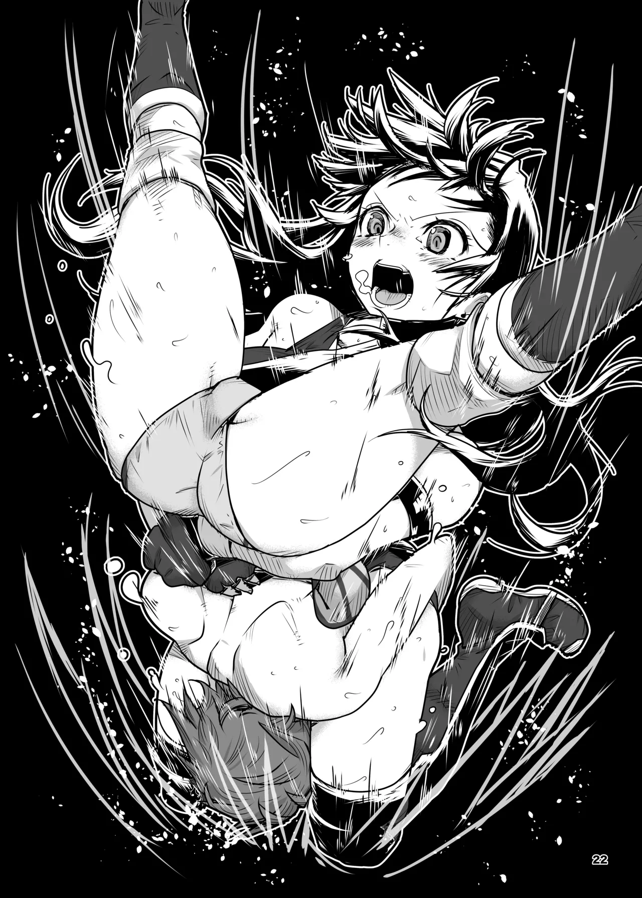 Girls in the Ring + page 21 - wrestling hentai manga - read online free