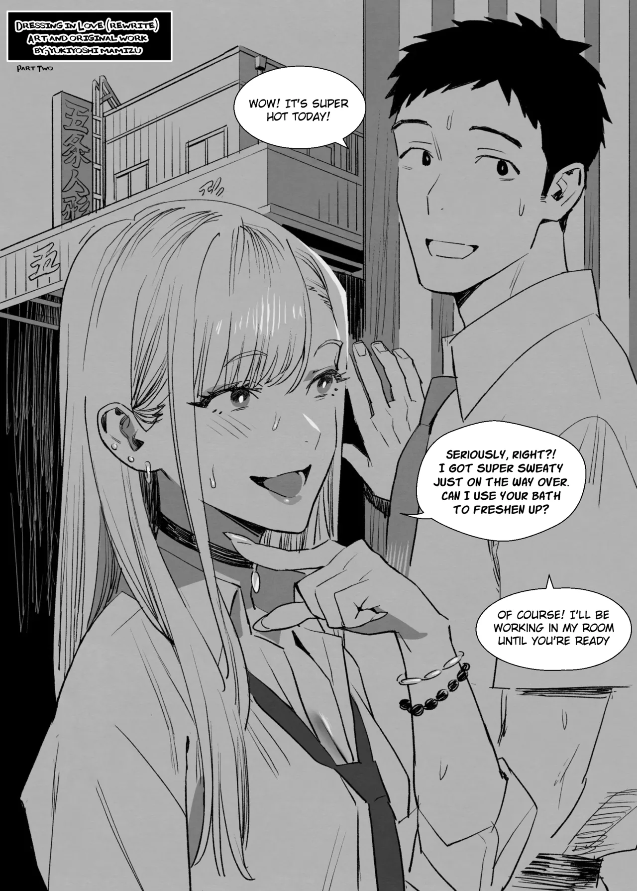 Dressing in Love Parts 1 and 2 page 18 featuring marin kitagawa sono bisque doll wa koi o suru parody - old man netorare hentai manga - read online free