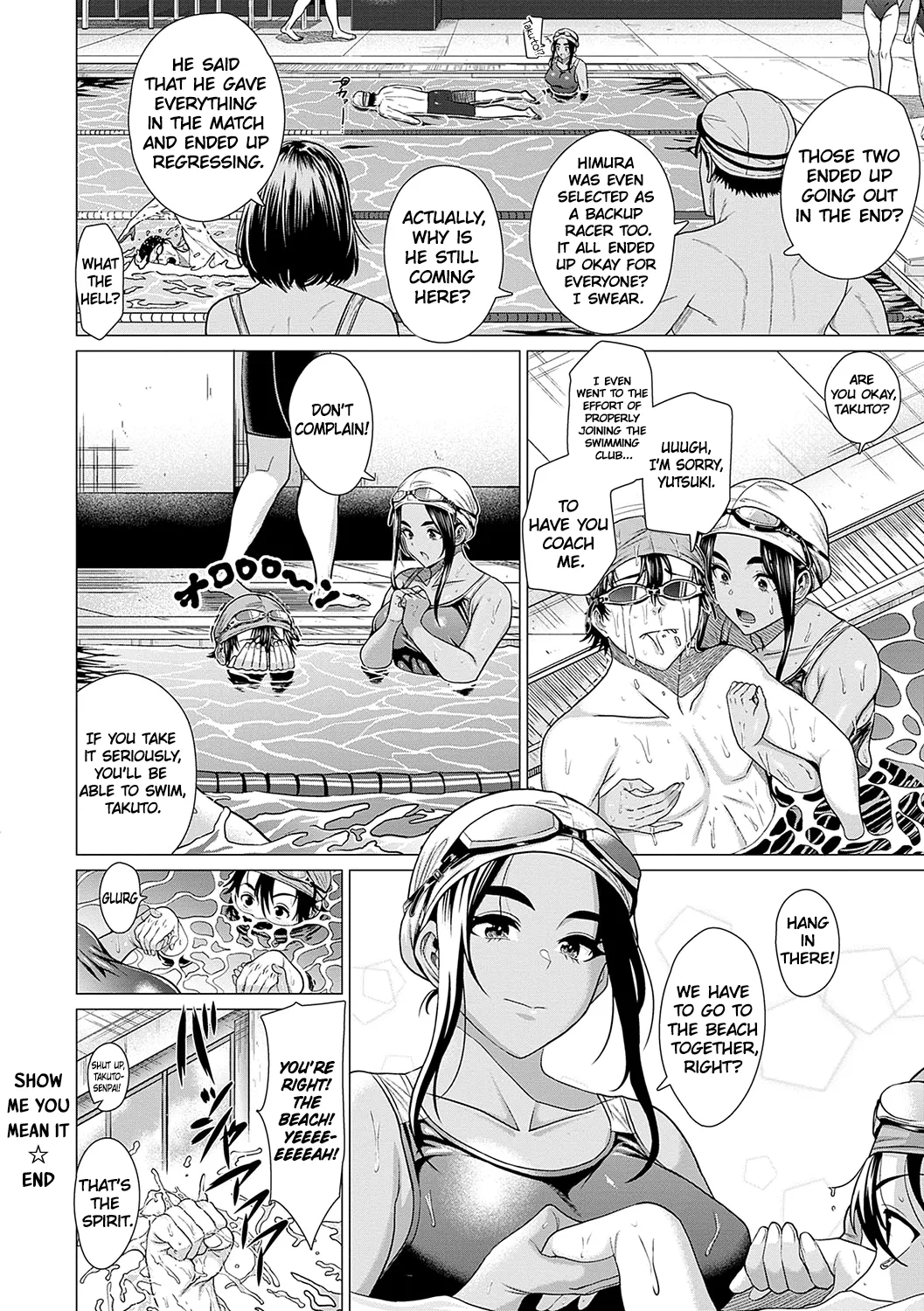 Honkimiseteyo - Let Me See What You Got. Ch. 1 page 39 - big breasts swimsuit hentai manga - read online free