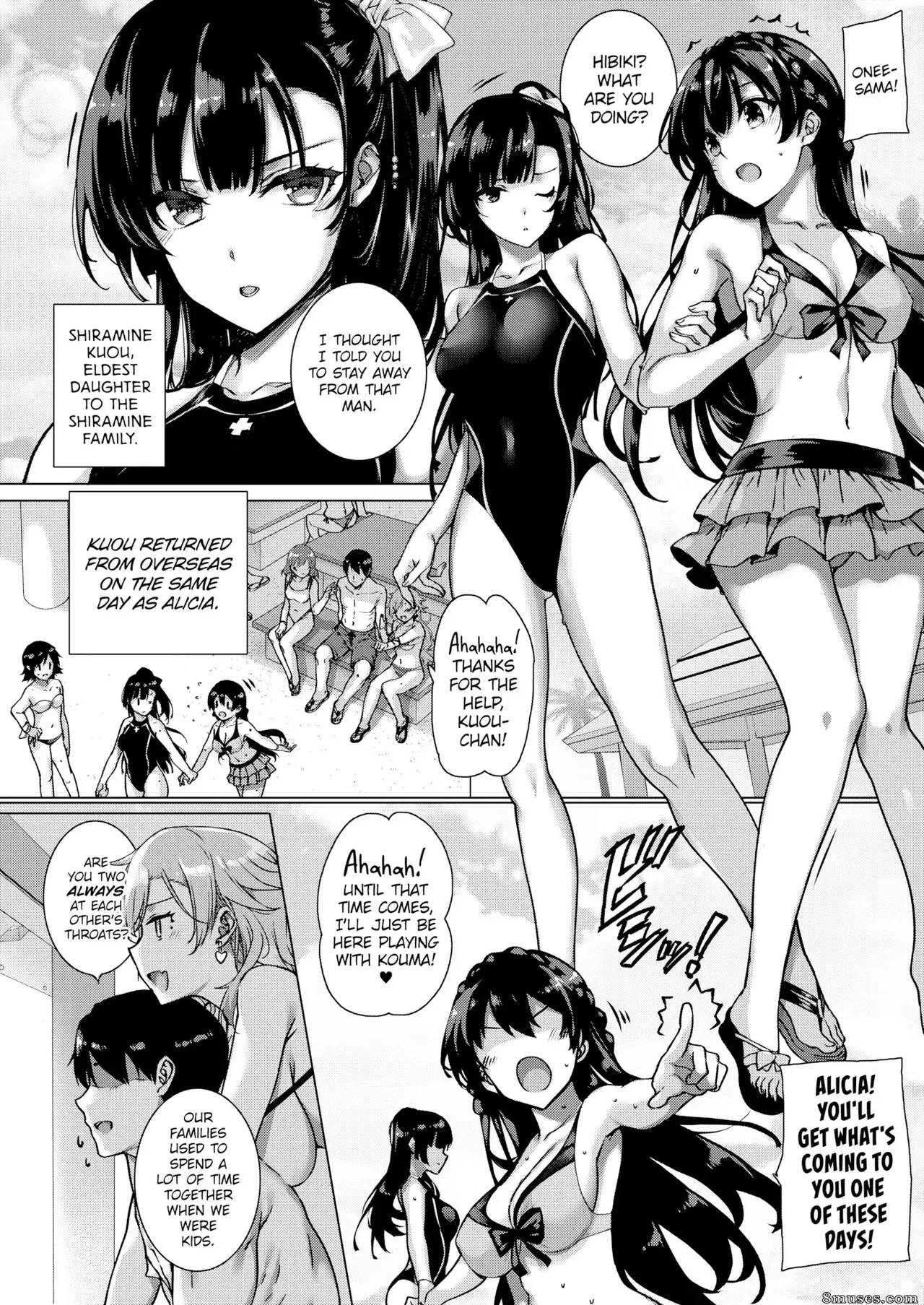 Amatsuka Gakuen no Ryoukan Seikatsu 1-9 page 77 - milf sweating hentai manga - read online free