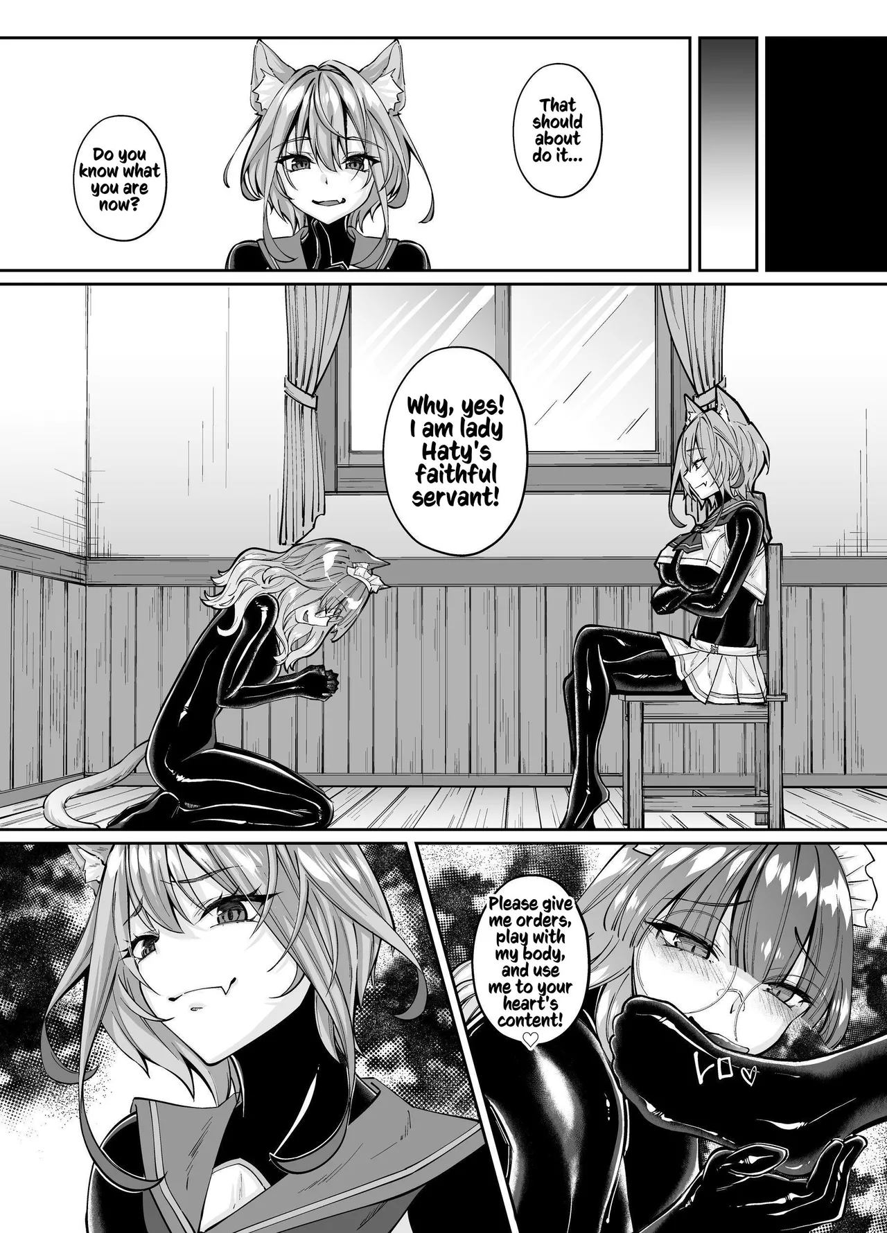 Hakurou Kenshi Hati-chan no Ecchi na Bouken no Sho | White Wolf Swordswoman's Erotic Adventure page 154 original parody - squirting futanari hentai manga - read online free