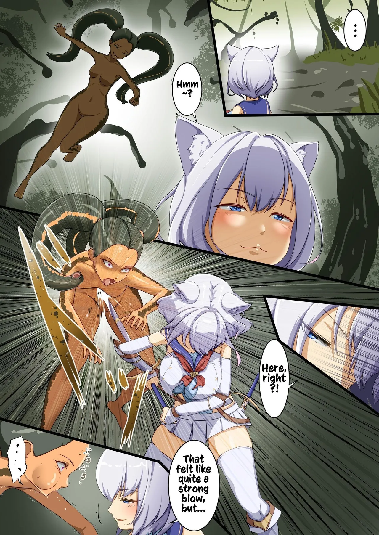 Hakurou Kenshi Hati-chan no Ecchi na Bouken no Sho | White Wolf Swordswoman's Erotic Adventure - Page 16