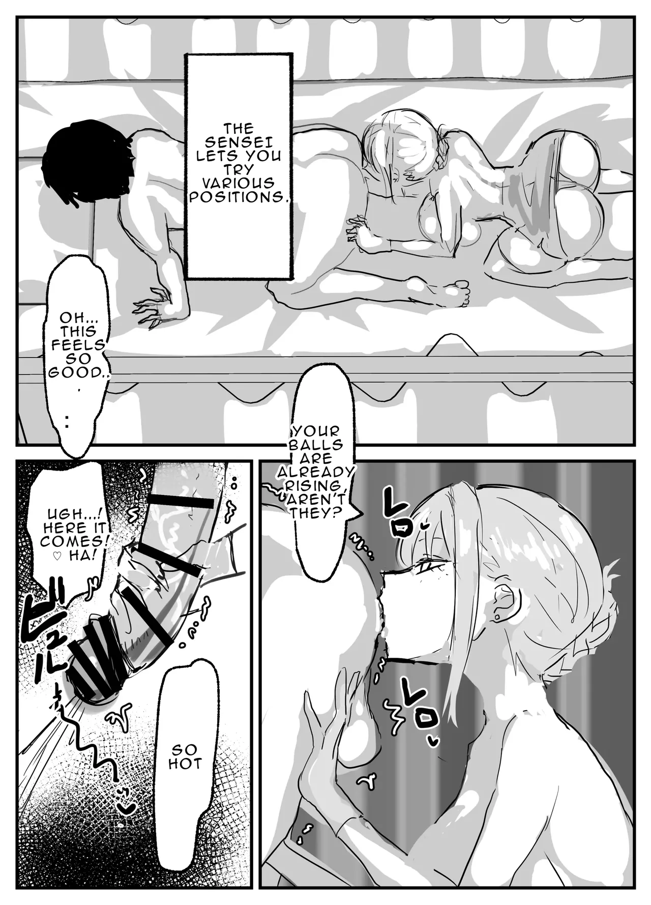 Nuite Kureru Hokenshitsu no Sensei | The school nurse who gives me a handjob page 16 original parody - big breasts nurse hentai manga - read online free