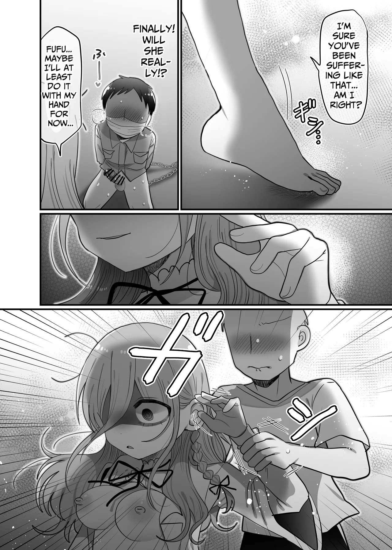 Downer Kenkyuusha Onee-san to Joshu no H o Nozokimi Shiteshimatta Hanashi. | I Accidentally Witnessed The Languid Research Lady Having Relations With Her Assistant. page 49 original parody - sweating swimsuit hentai manga - read online free