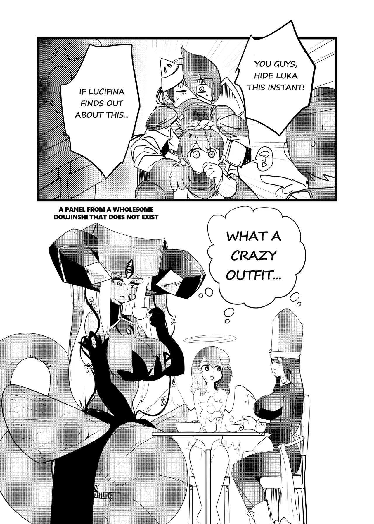 Monster Girl Quest! 4-Koma & Erotic Manga Theater: Spoiler Edition page 12 monster girl quest parody - big breasts monster girl hentai manga - read online free
