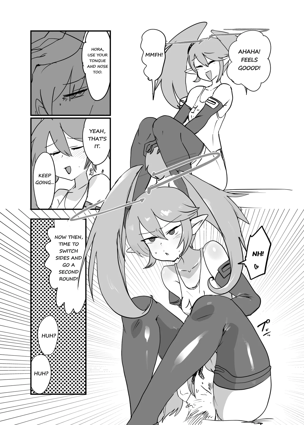 Monster Girl Quest! 4-Koma & Erotic Manga Theater: Spoiler Edition page 26 monster girl quest parody - big breasts monster girl hentai manga - read online free