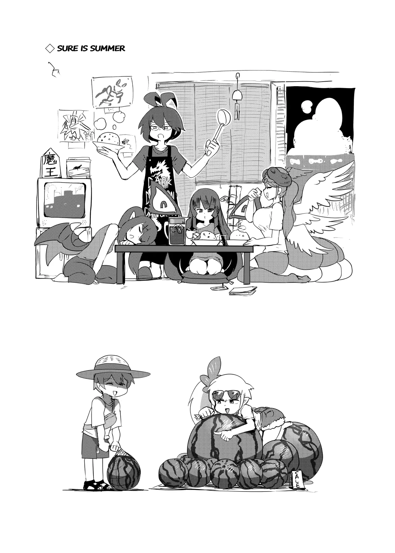 Monster Girl Quest! 4-Koma & Erotic Manga Theater: Spoiler Edition page 59 monster girl quest parody - big breasts monster girl hentai manga - read online free