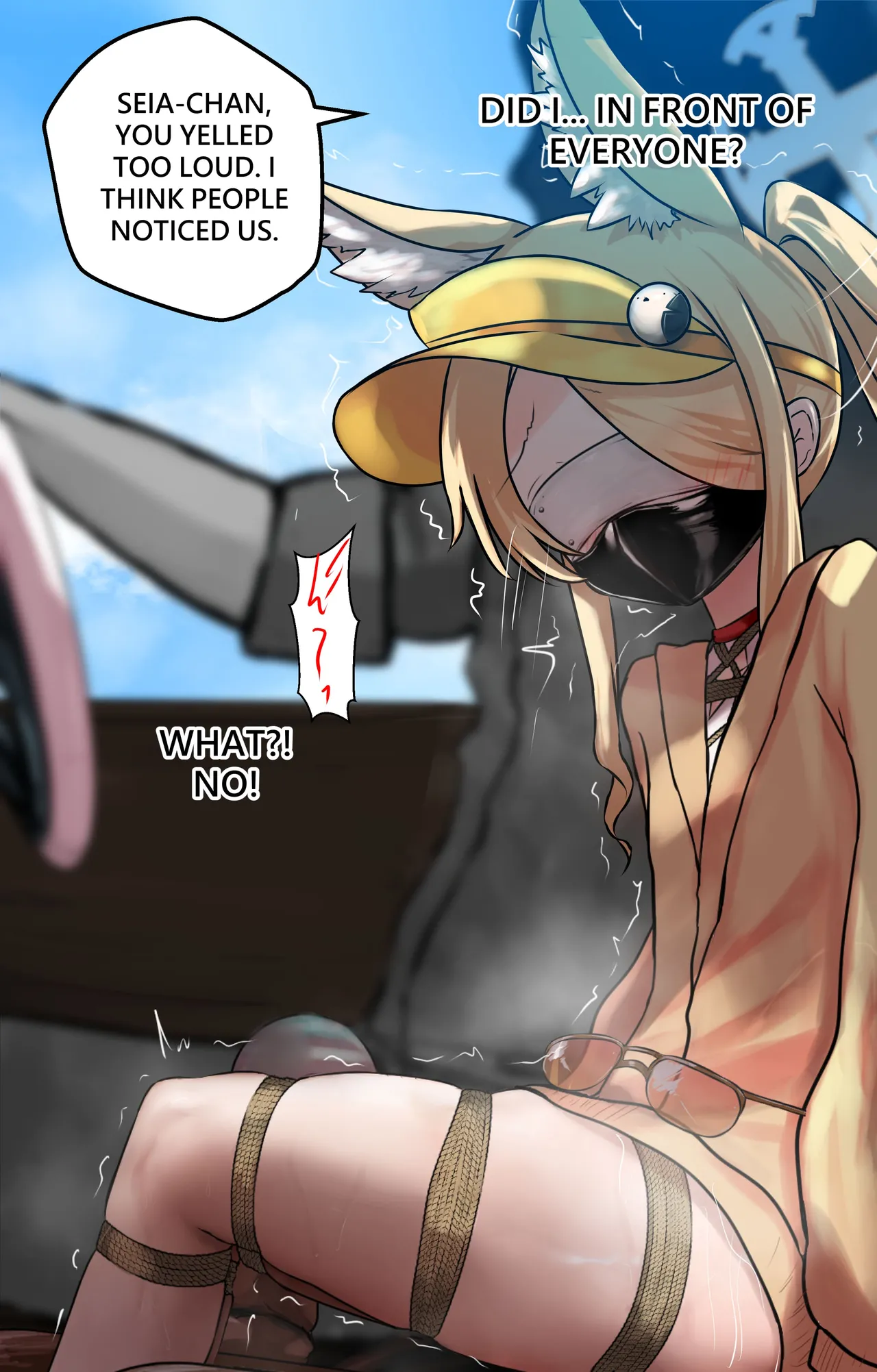 [Gakispark] セイア様 (下編) English page 10 blue archive parody - shibari sole female hentai manga - read online free