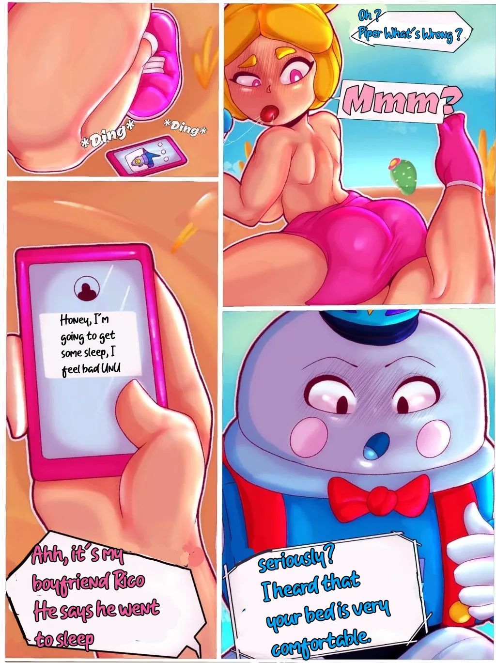 Lou and Piper page 10 - paizuri hentai manga - read online free