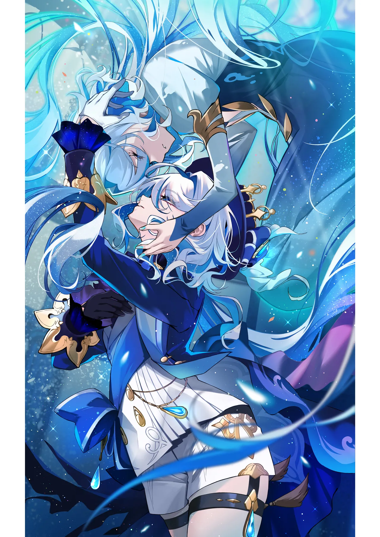 Furina-sama to Okite ni Shitagawanai to Derarenai Ecchi na Mura page 30 featuring ganyu genshin impact parody - group nakadashi hentai manga - read online free