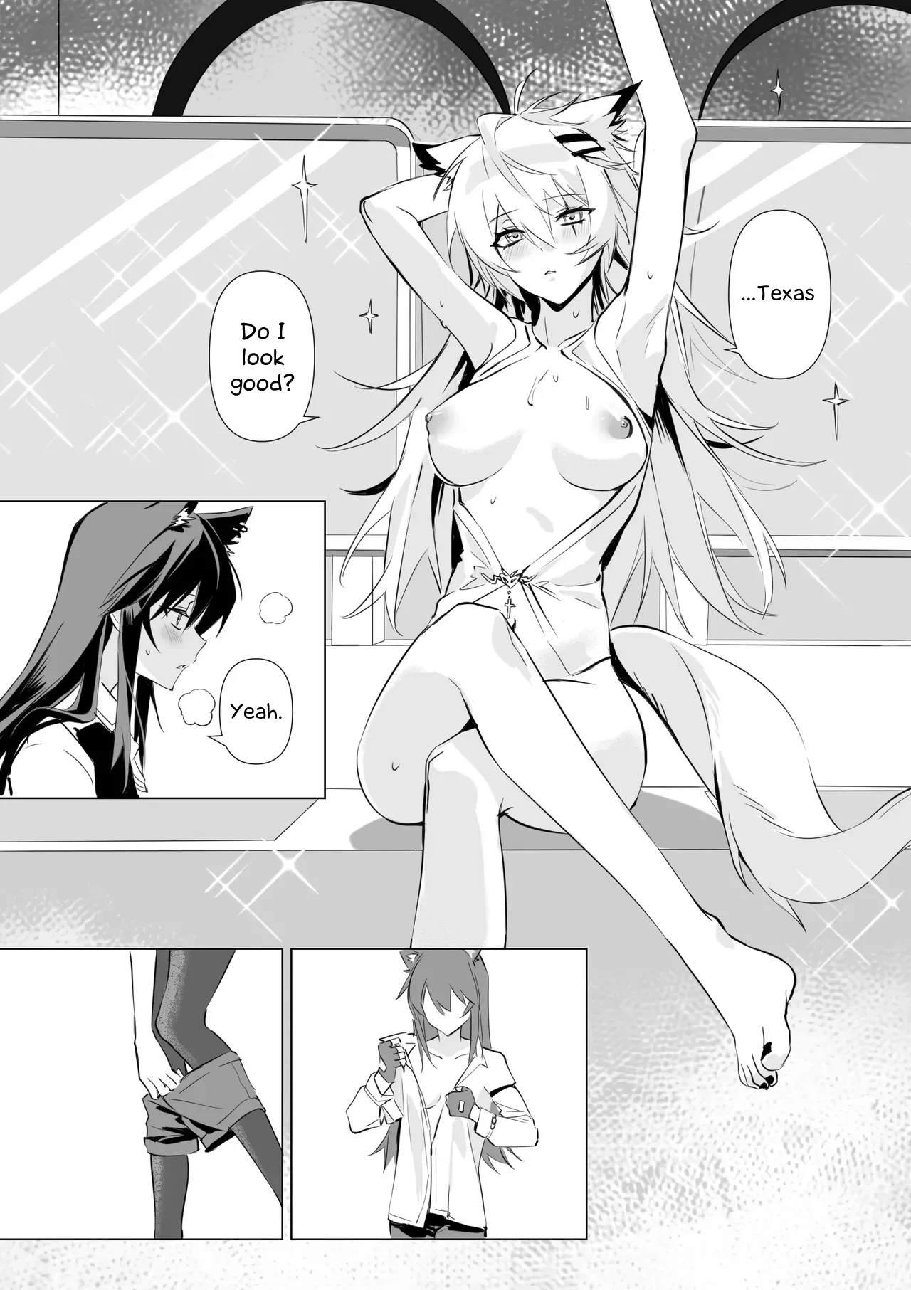【Moeko Me】To ignite a fire page 44 featuring lappland arknights parody - futanari uncensored hentai manga - read online free