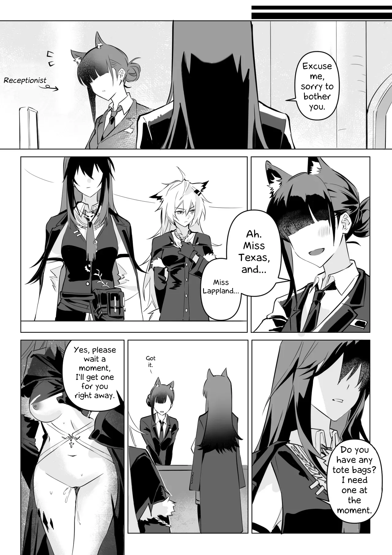 【Moeko Me】To ignite a fire page 52 featuring lappland arknights parody - futanari uncensored hentai manga - read online free