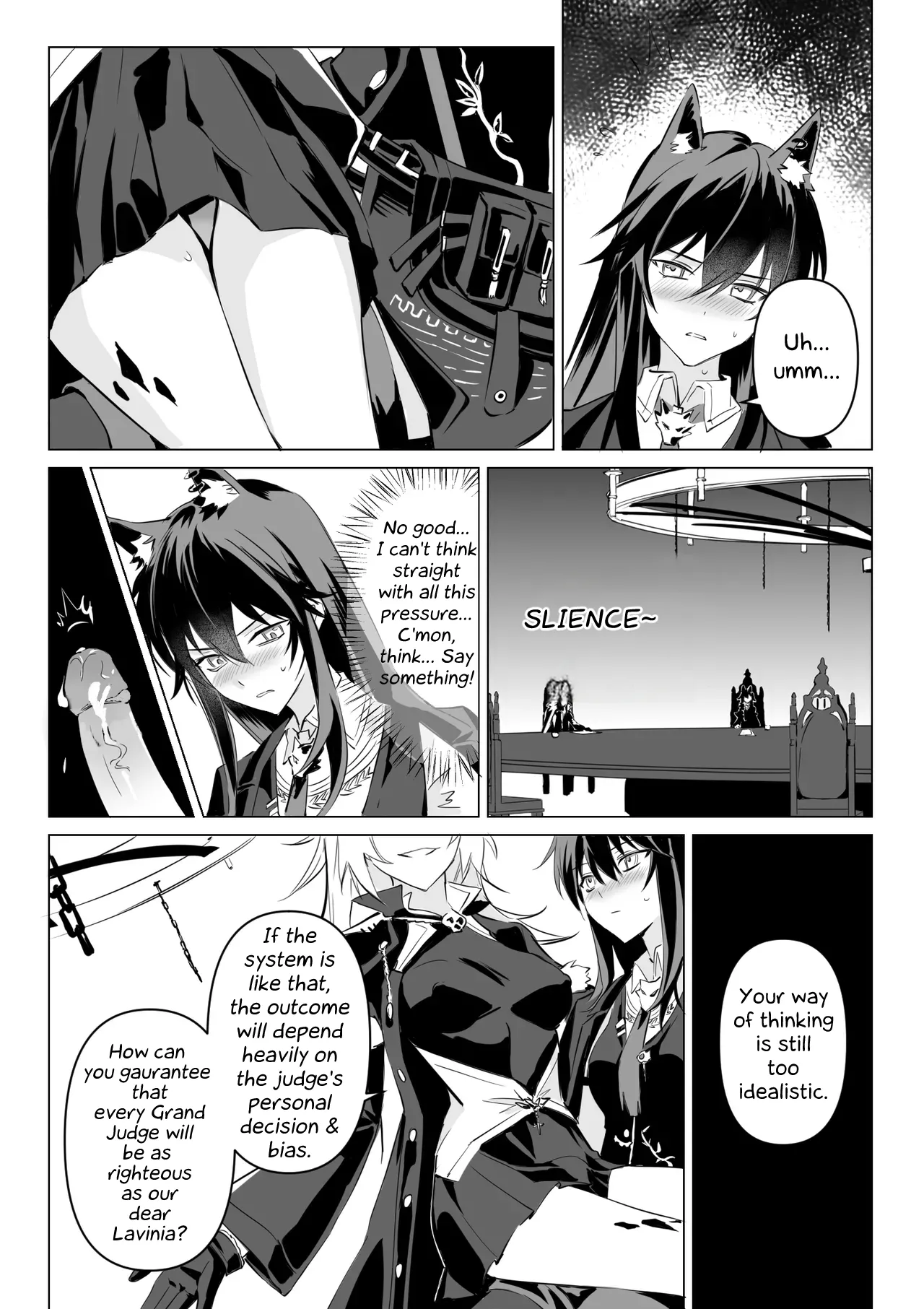 【Moeko Me】To ignite a fire page 9 featuring lappland arknights parody - futanari uncensored hentai manga - read online free