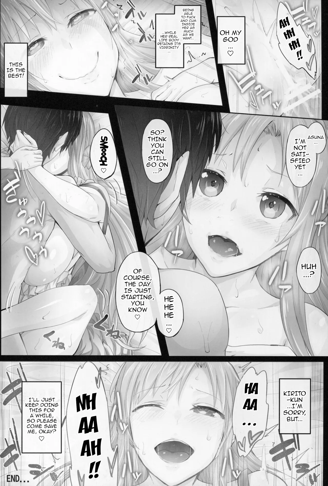 Asunama page 75 featuring asuna yuuki sword art online parody - read online free