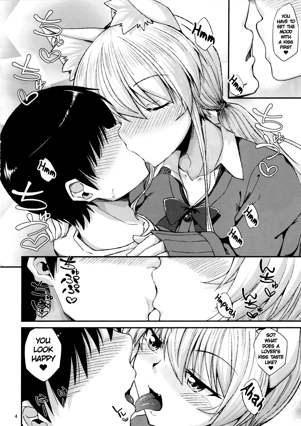 Nekomimi Onee-san to Seifuku Cos de Nyannyan - Page 5